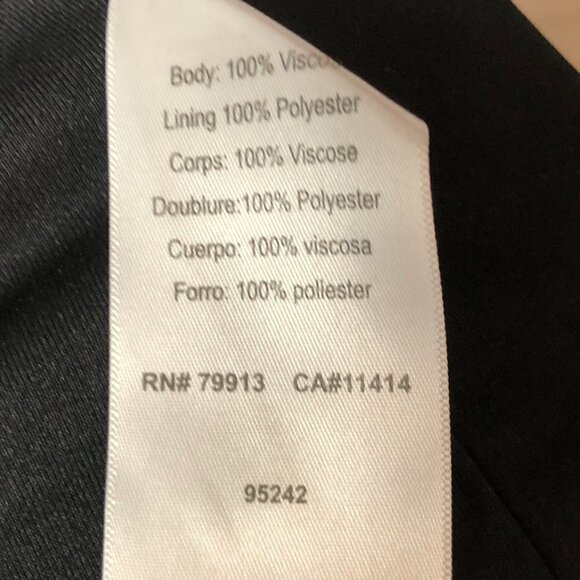 Jessica Simpson Sleeveless Pink Floral Wrap Maxi Maternity Black Dress Size L - Picture 6 of 12